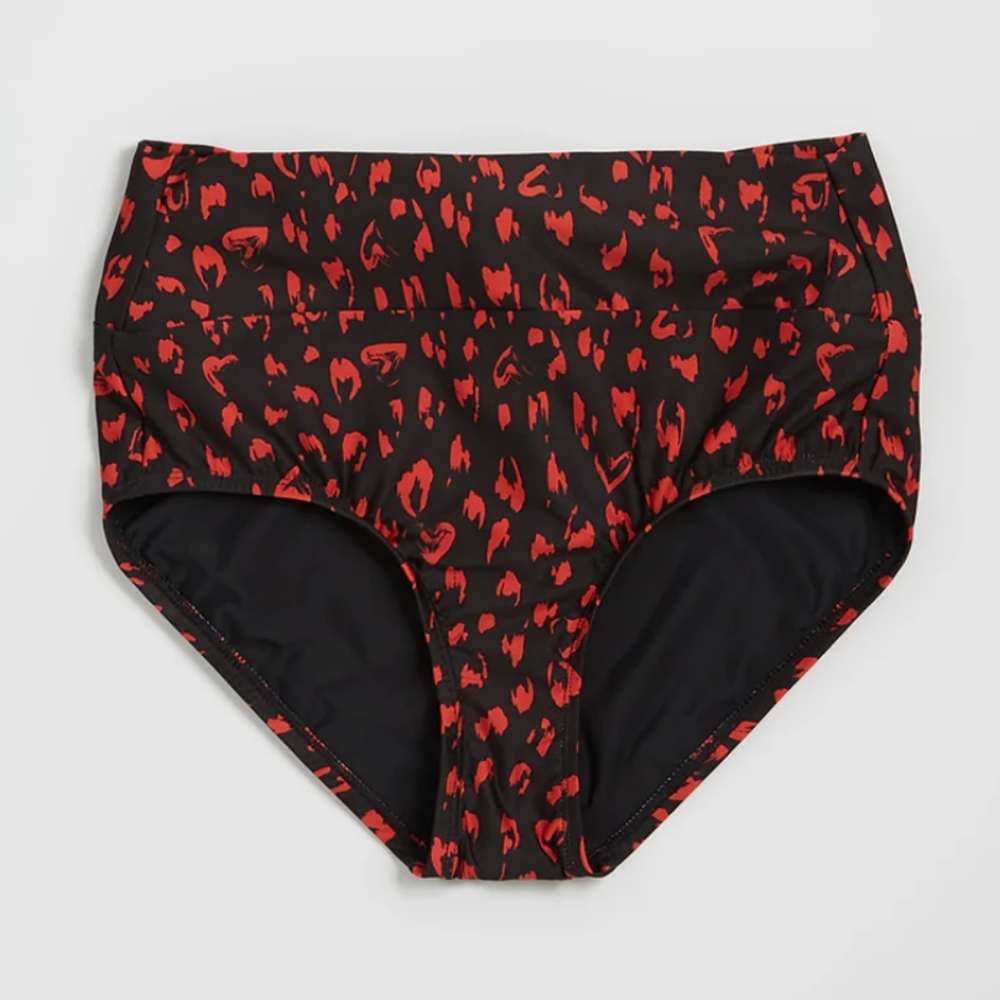 NWOT Modcloth The Clarice High-Waisted Bikini Bottom